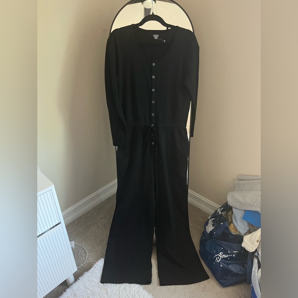 Aerie Black Women's Jumpsuit - Picture 3 of 7